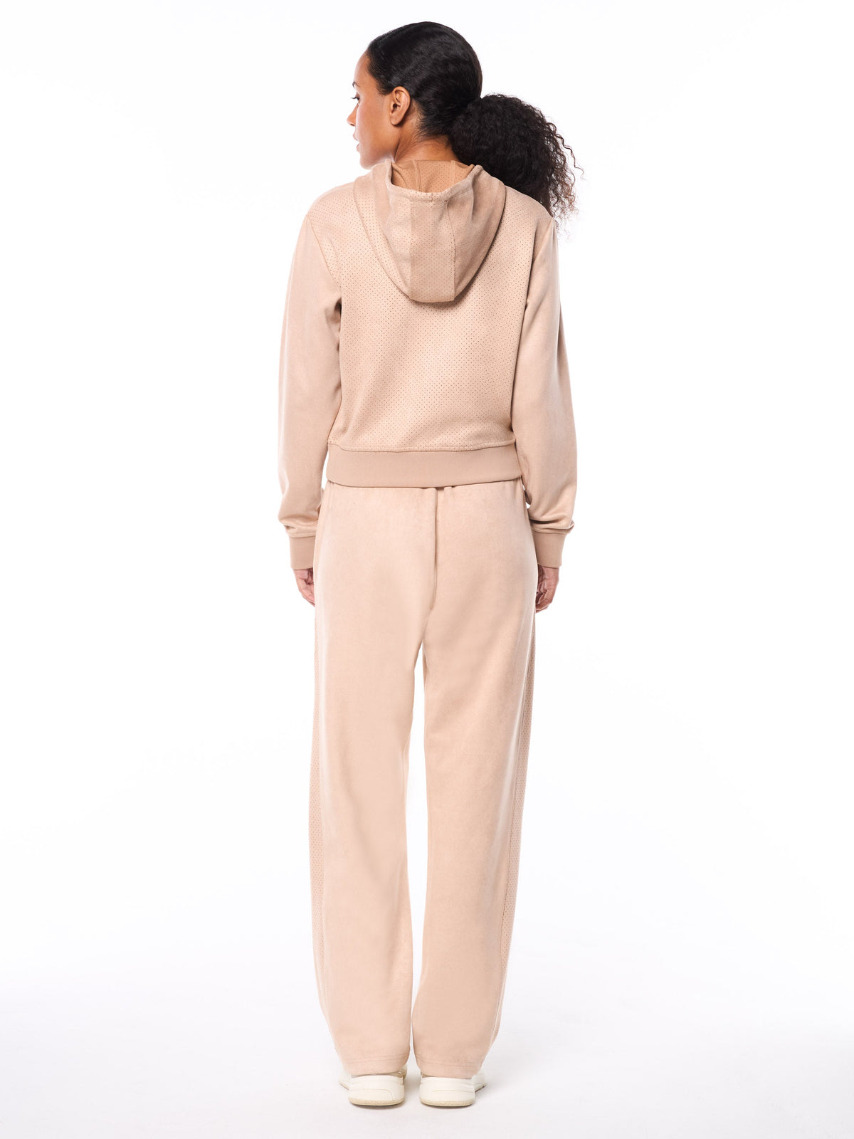 Women's Camoscio Hoodie- Humus