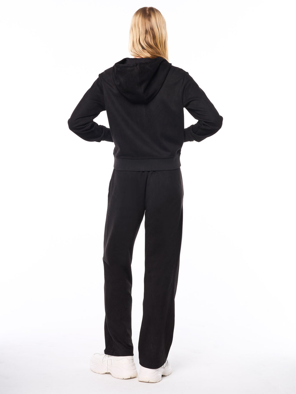 Women's Camoscio Hoodie- Black Beauty
