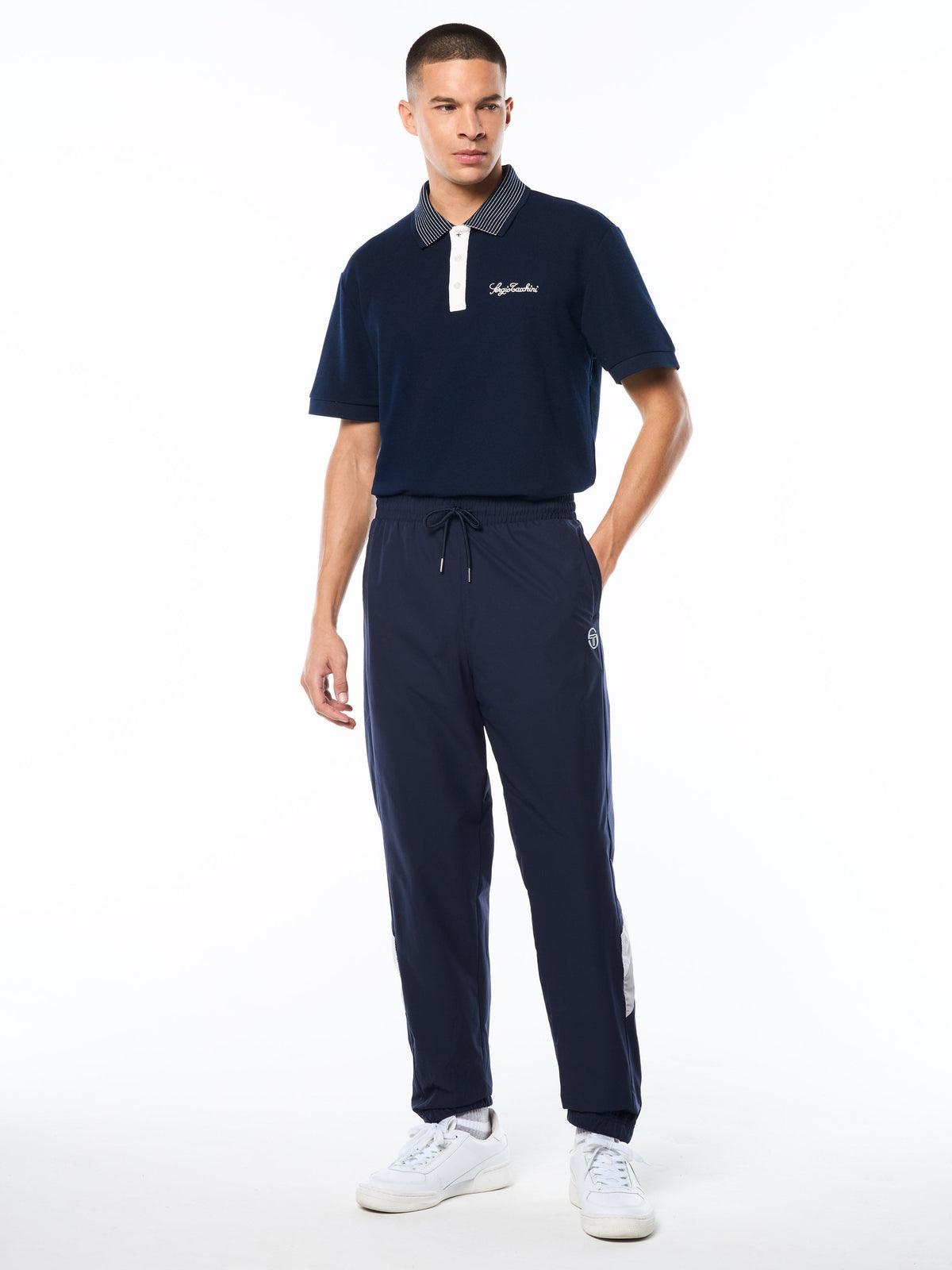 Ventilato Track Pant-Maritime Blue