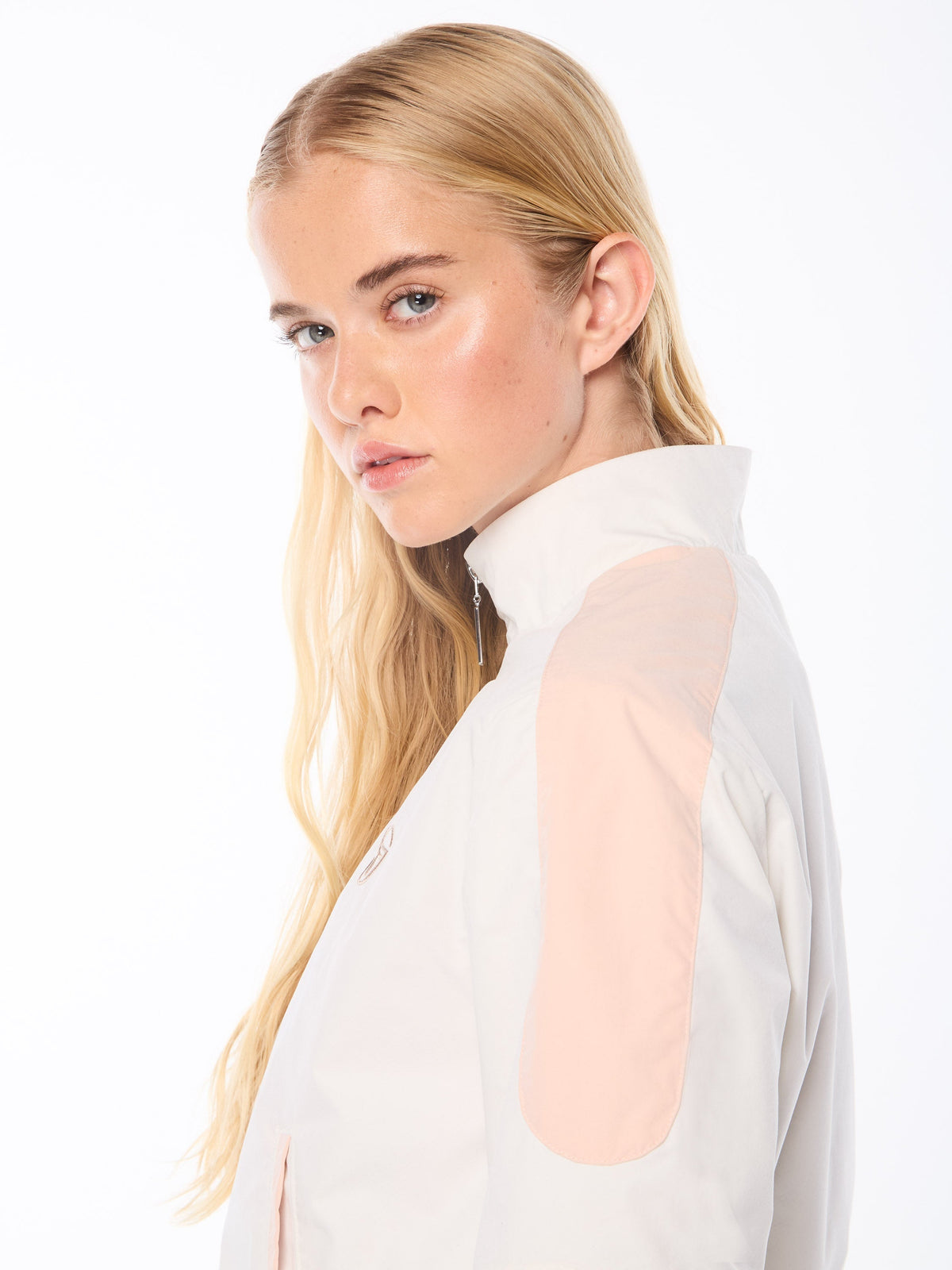 Nella Track Jacket- Gardenia