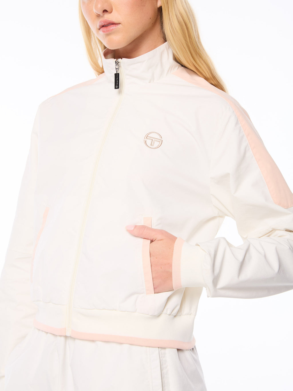 Nella Track Jacket- Gardenia