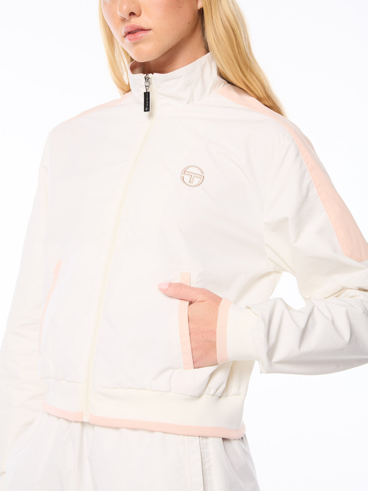 Nella Track Jacket- Gardenia