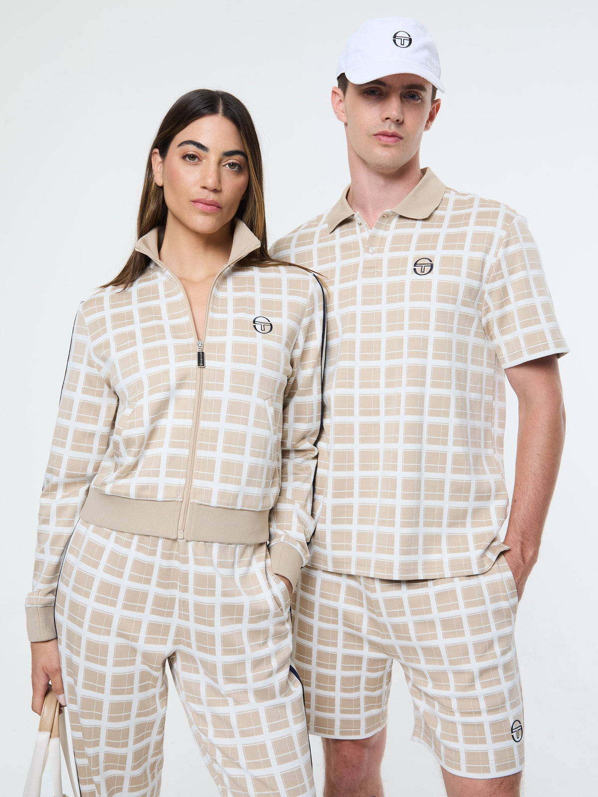 Damarindo Check Polo- Humus