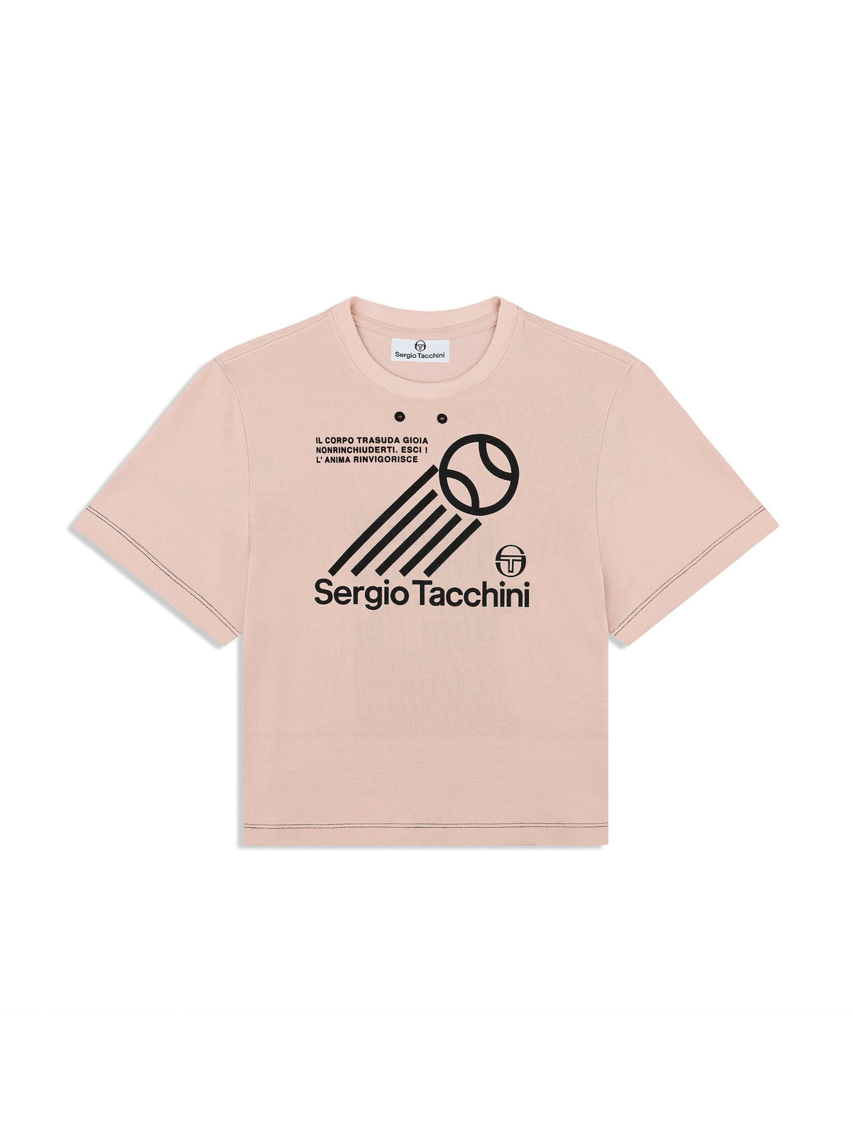 Nera Boxy Tee- Evening Sand