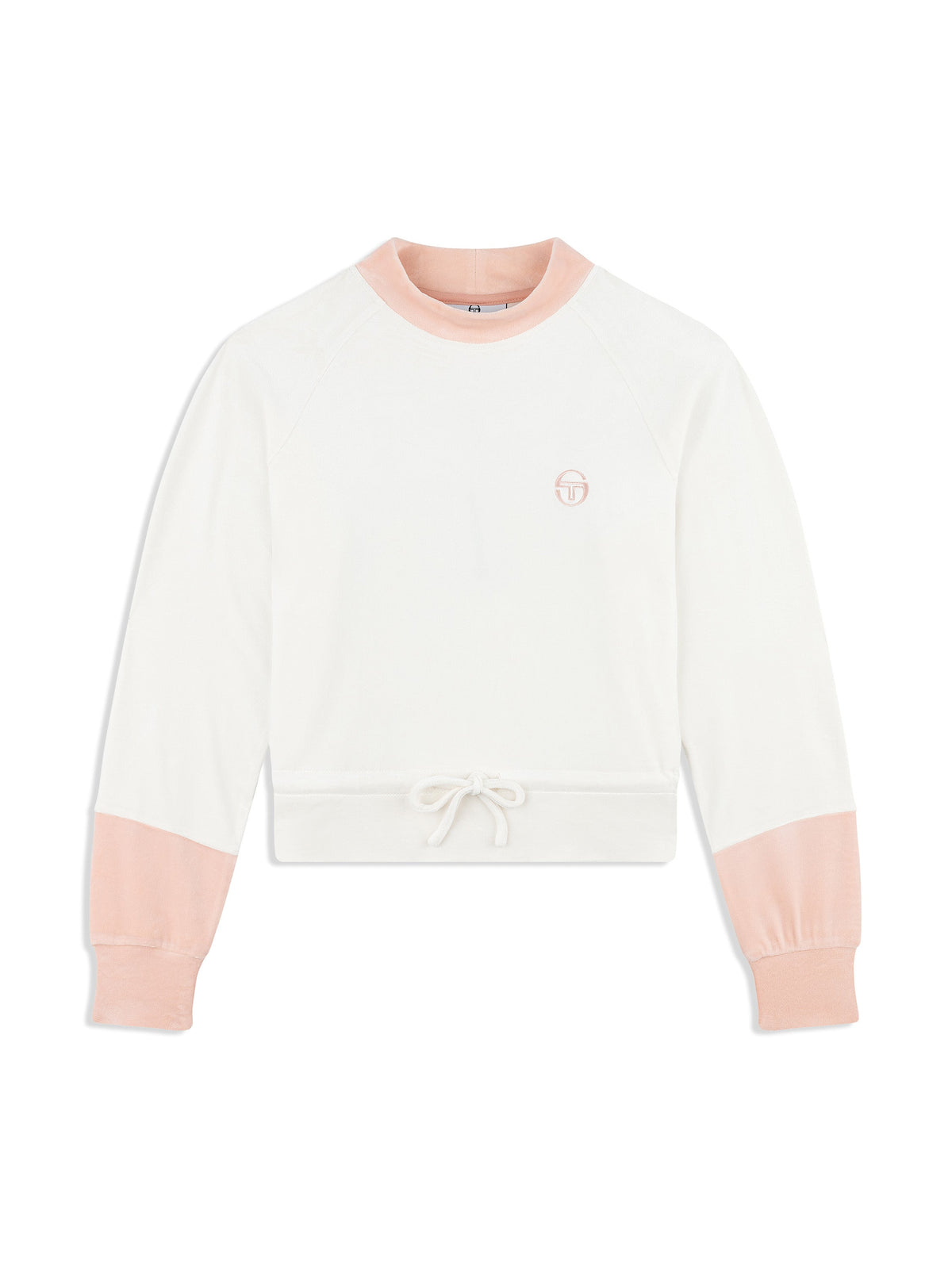 Lina Velour Top- Gardenia
