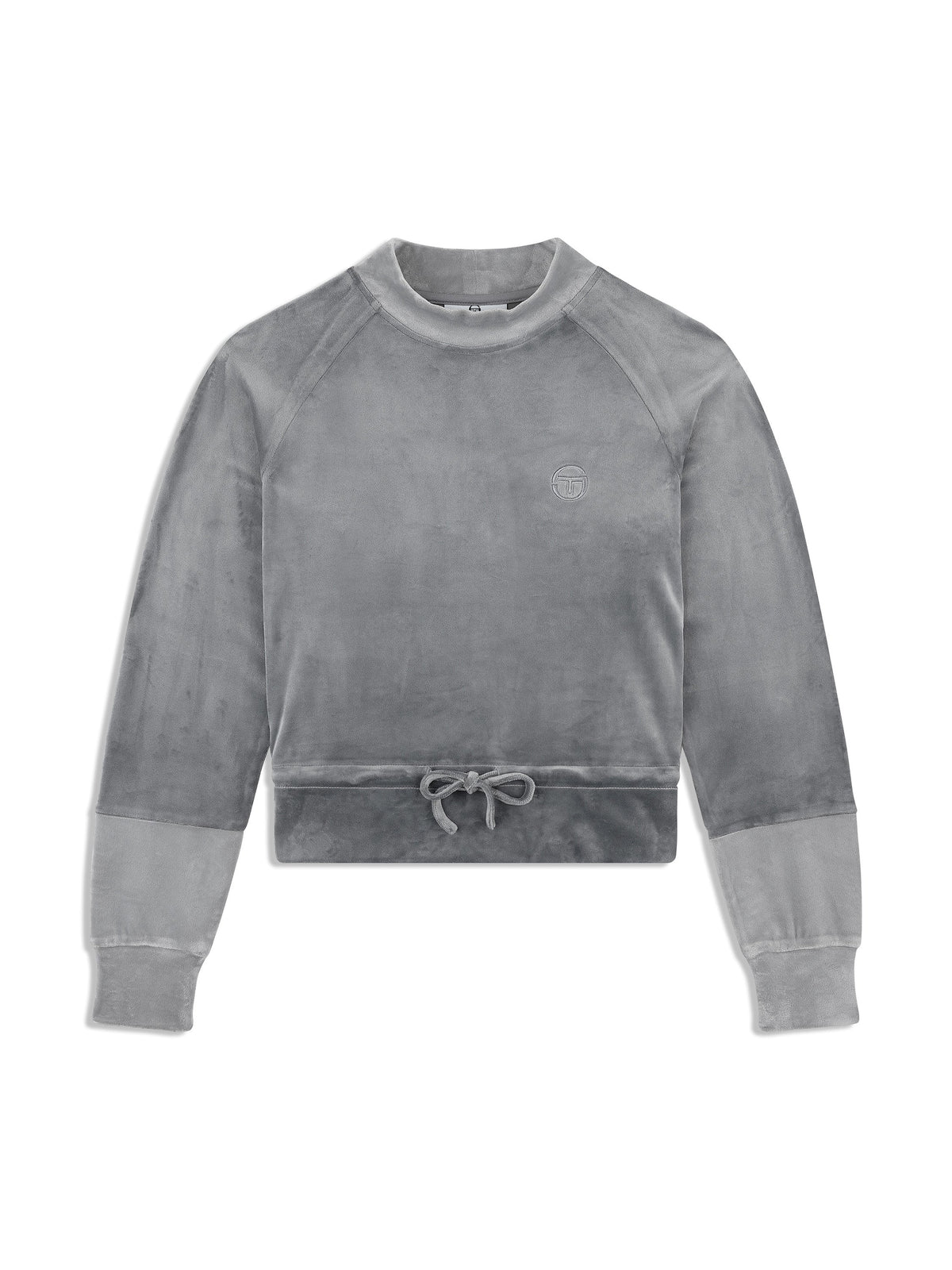 Lina Velour Top- Quiet Shade