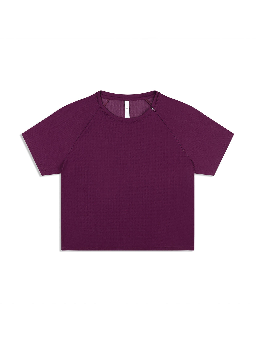 Eva Cropped Top- Potent Purple