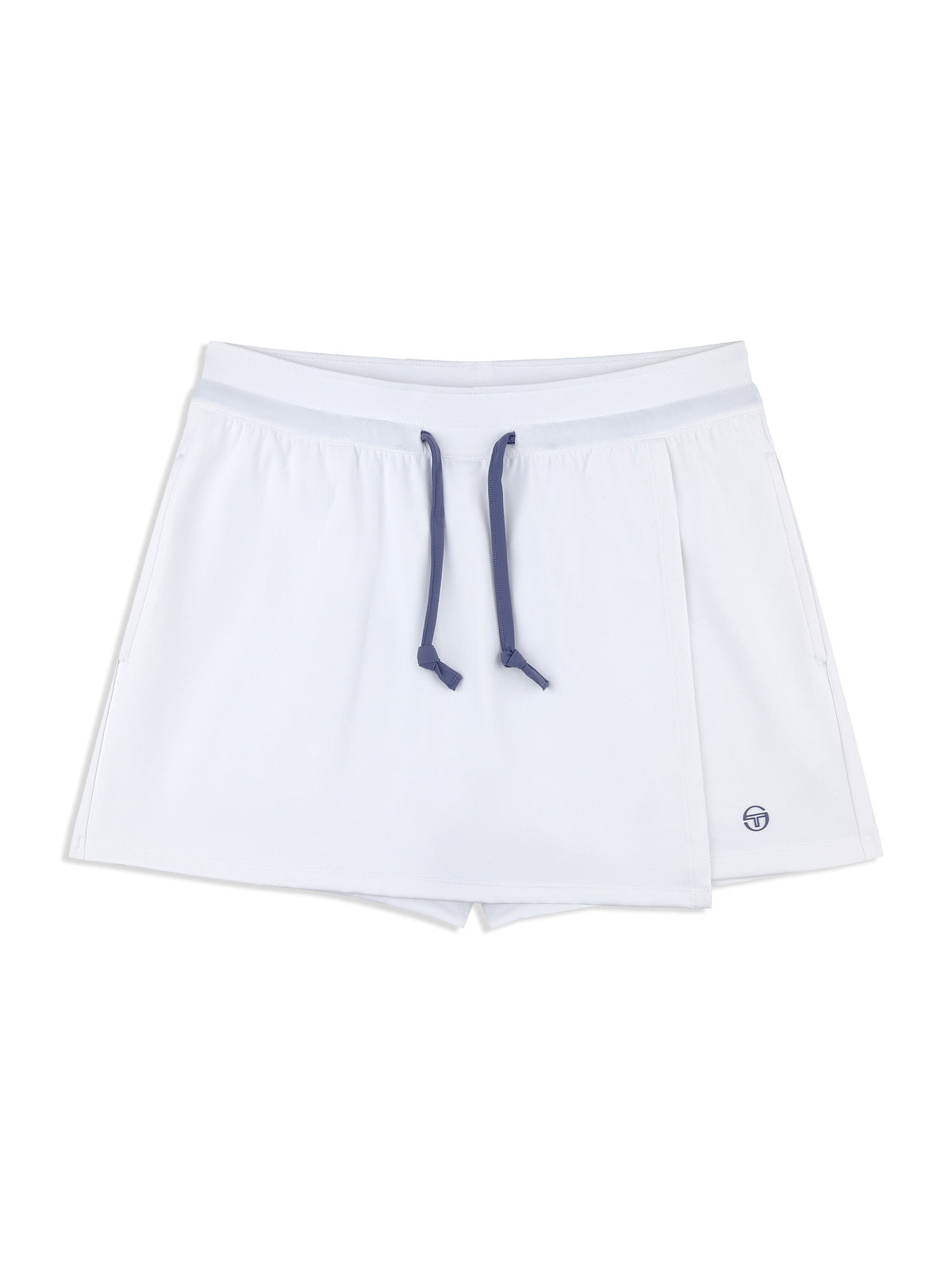 Agata Wrap Skort- Brilliant White