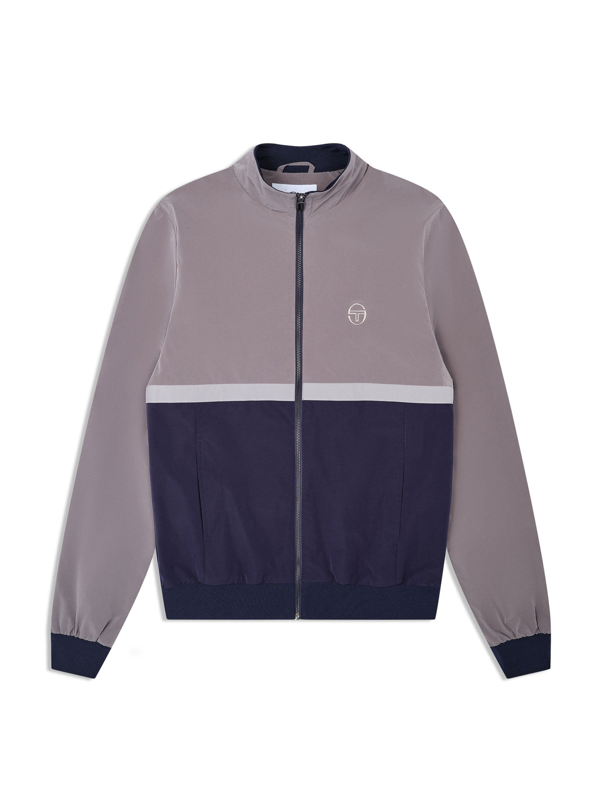 Portico Track Jacket- Slate Gray