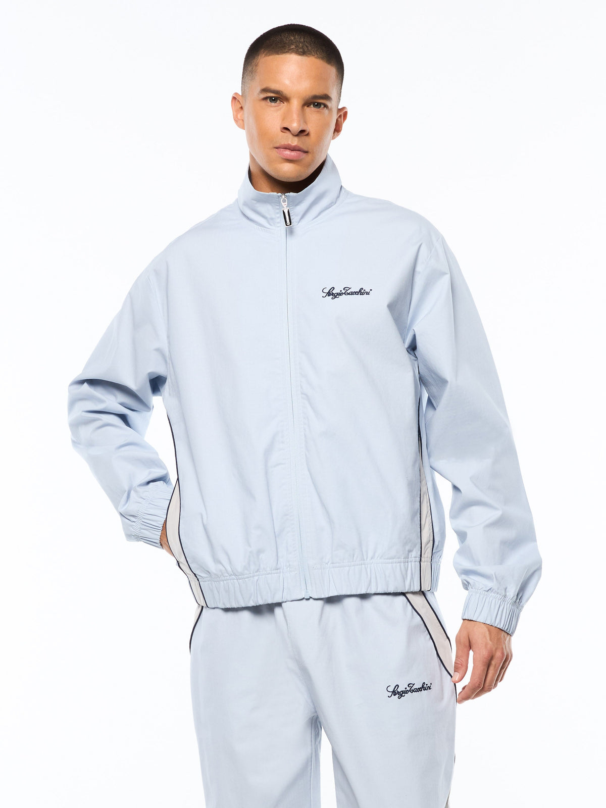 Fiamma Track Jacket- Baby Blue