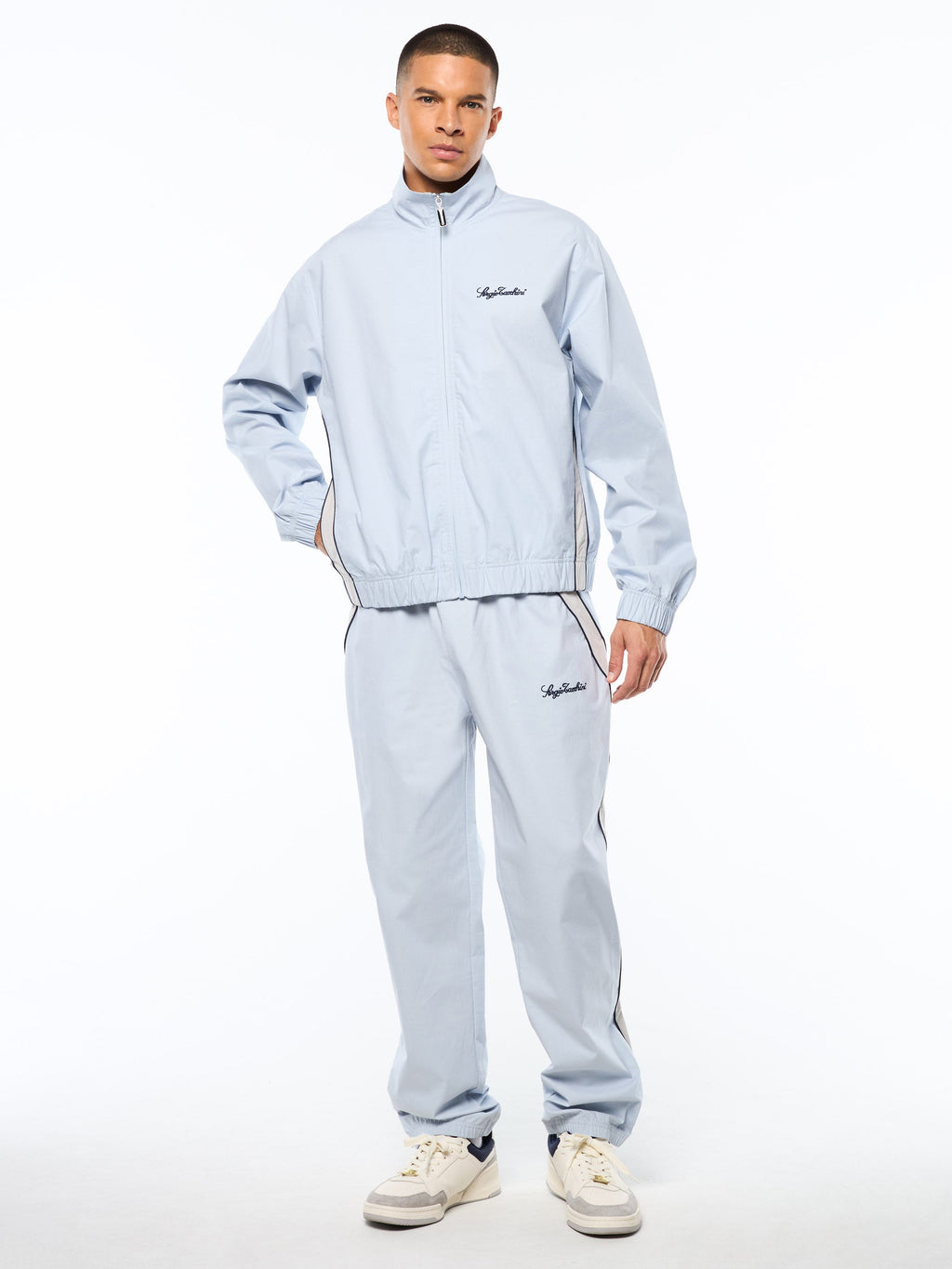 Fiamma Track Jacket- Baby Blue