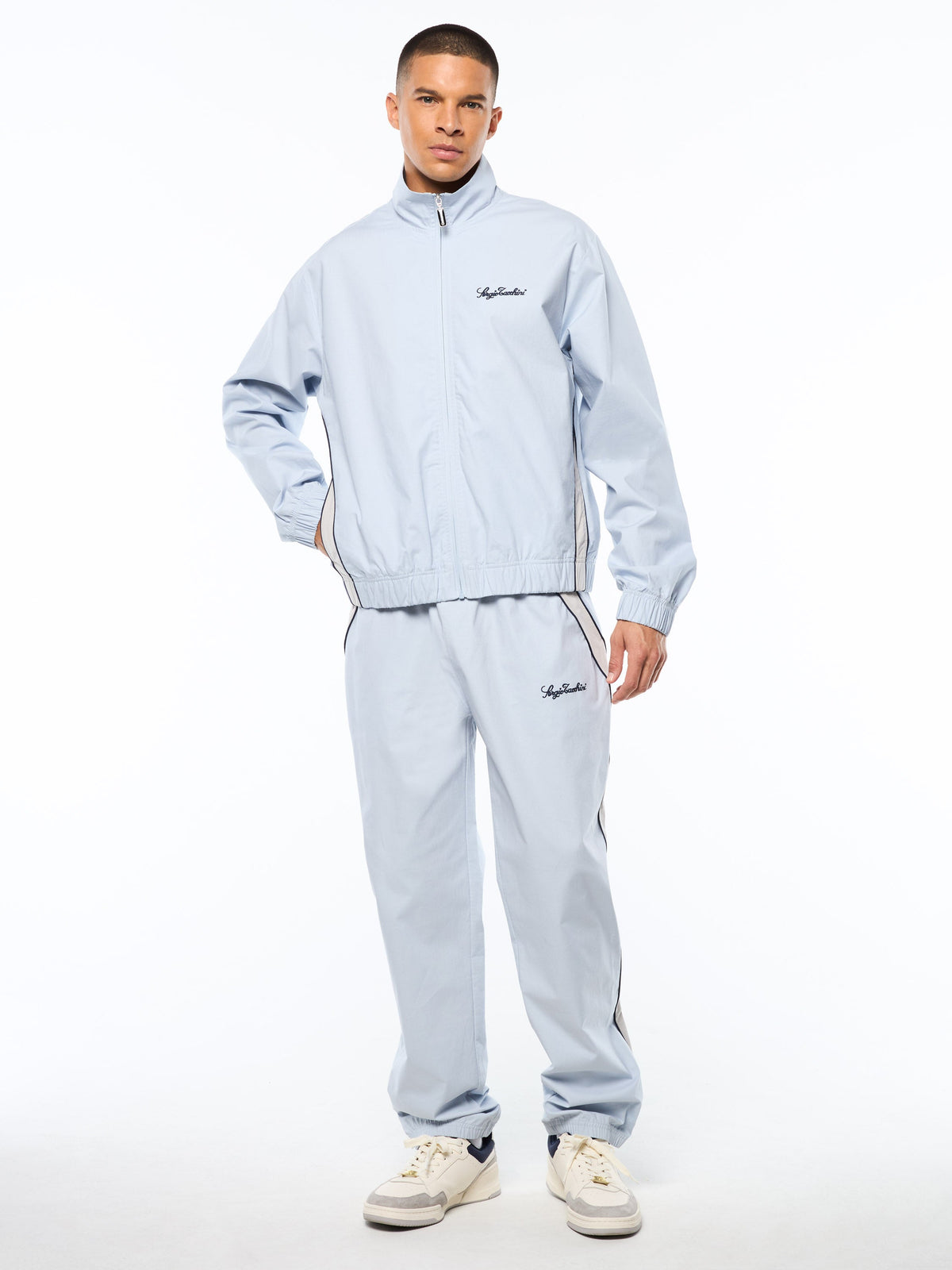 Fiamma Track Jacket- Baby Blue