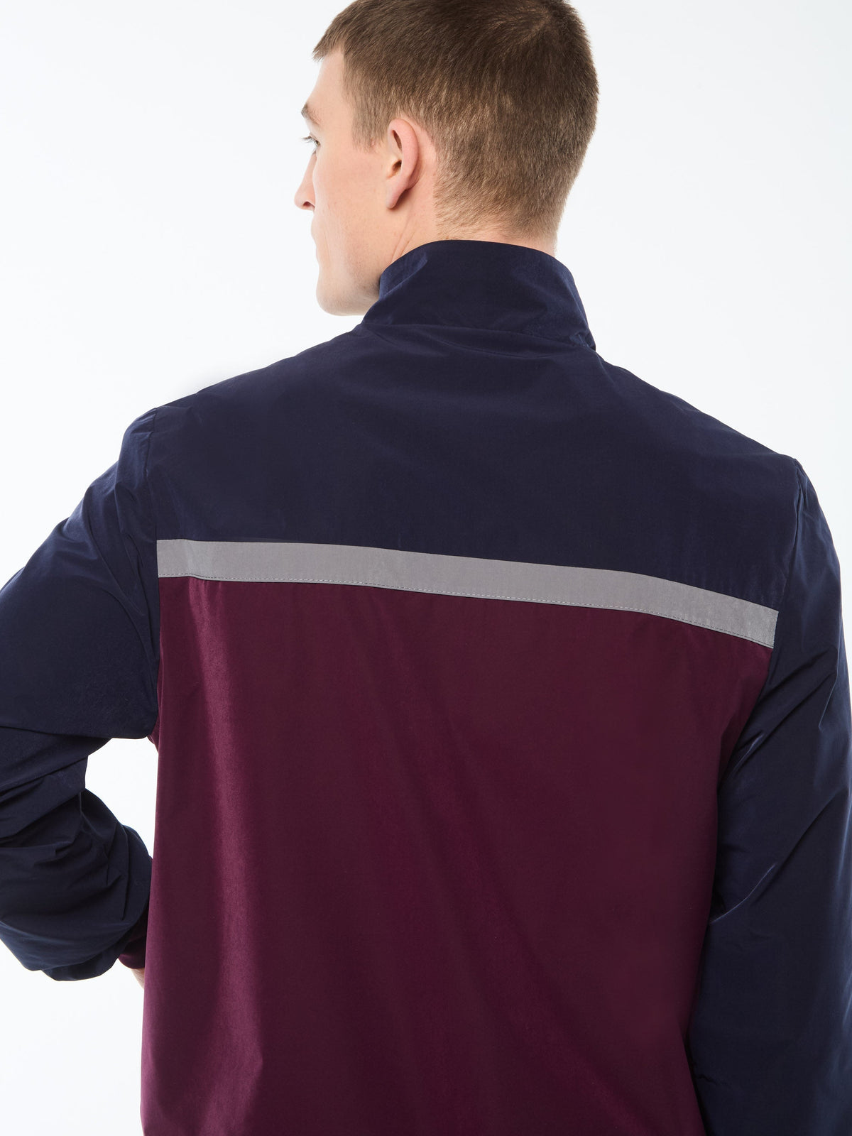 Portico Track Jacket- Maritime Blue