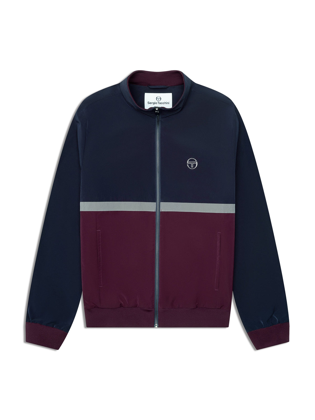 Portico Track Jacket- Maritime Blue