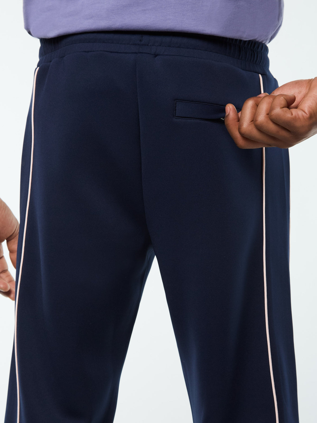 Lago Track Pant- Maritime Blue
