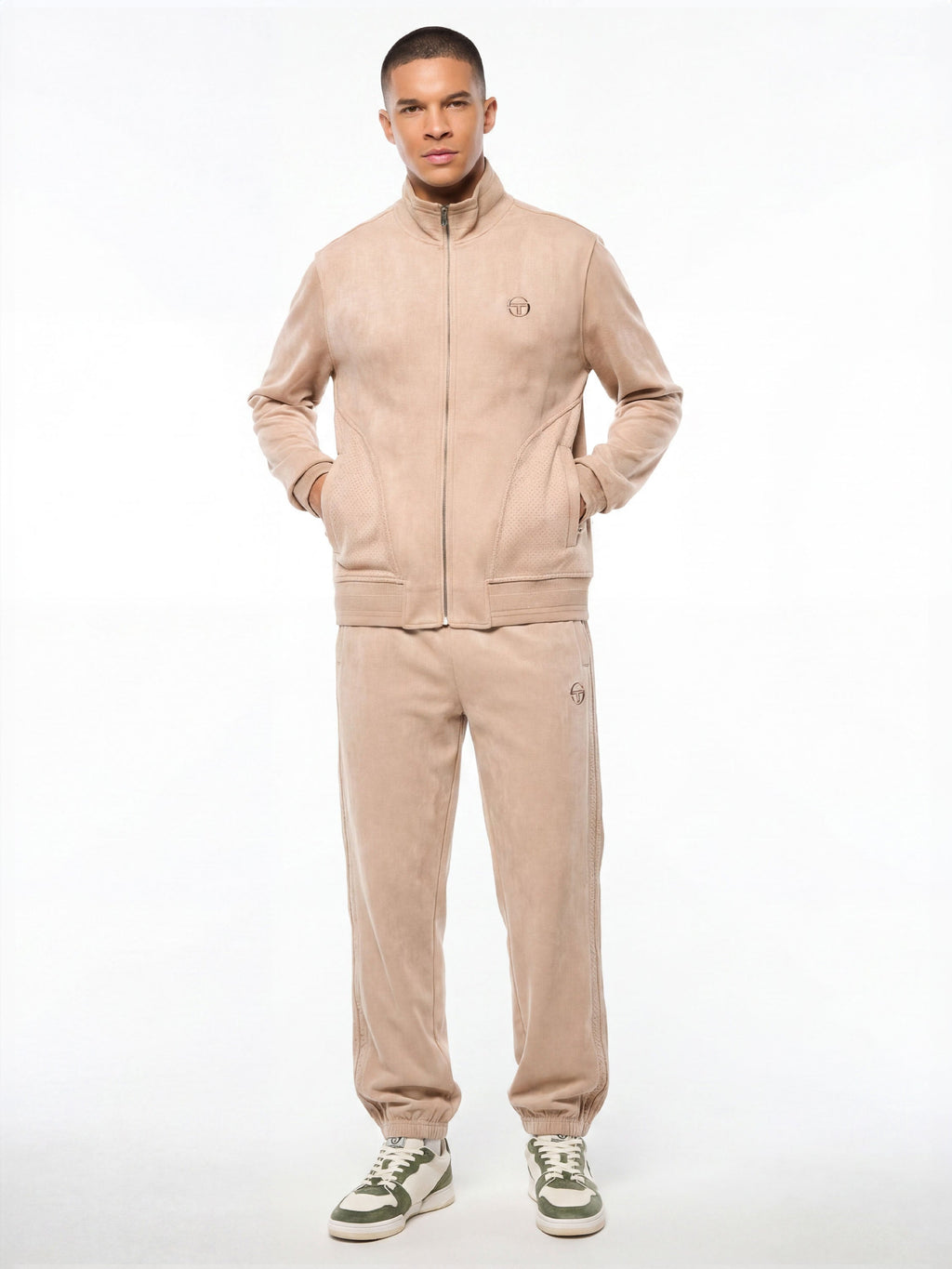 Camoscio Track Pant- Humus