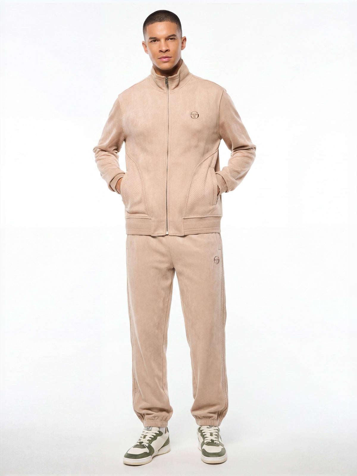 Camoscio Track Pant- Humus