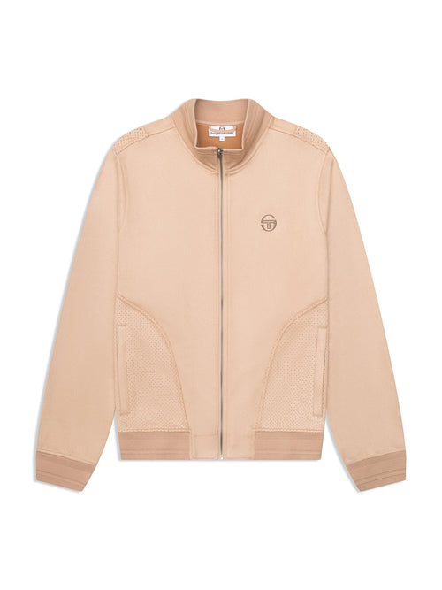 Camoscio Track Jacket- Humus