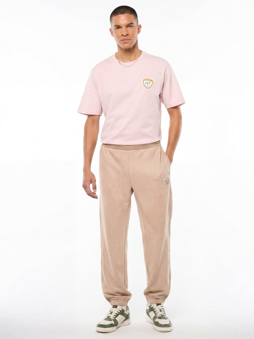 Camoscio Track Pant- Humus