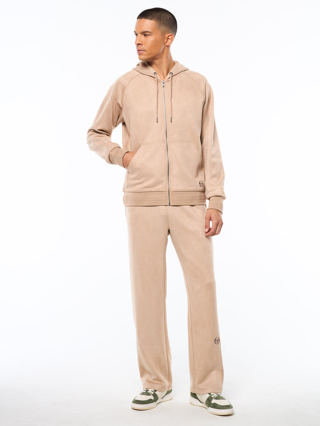 Camoscio Hoodie- Humus