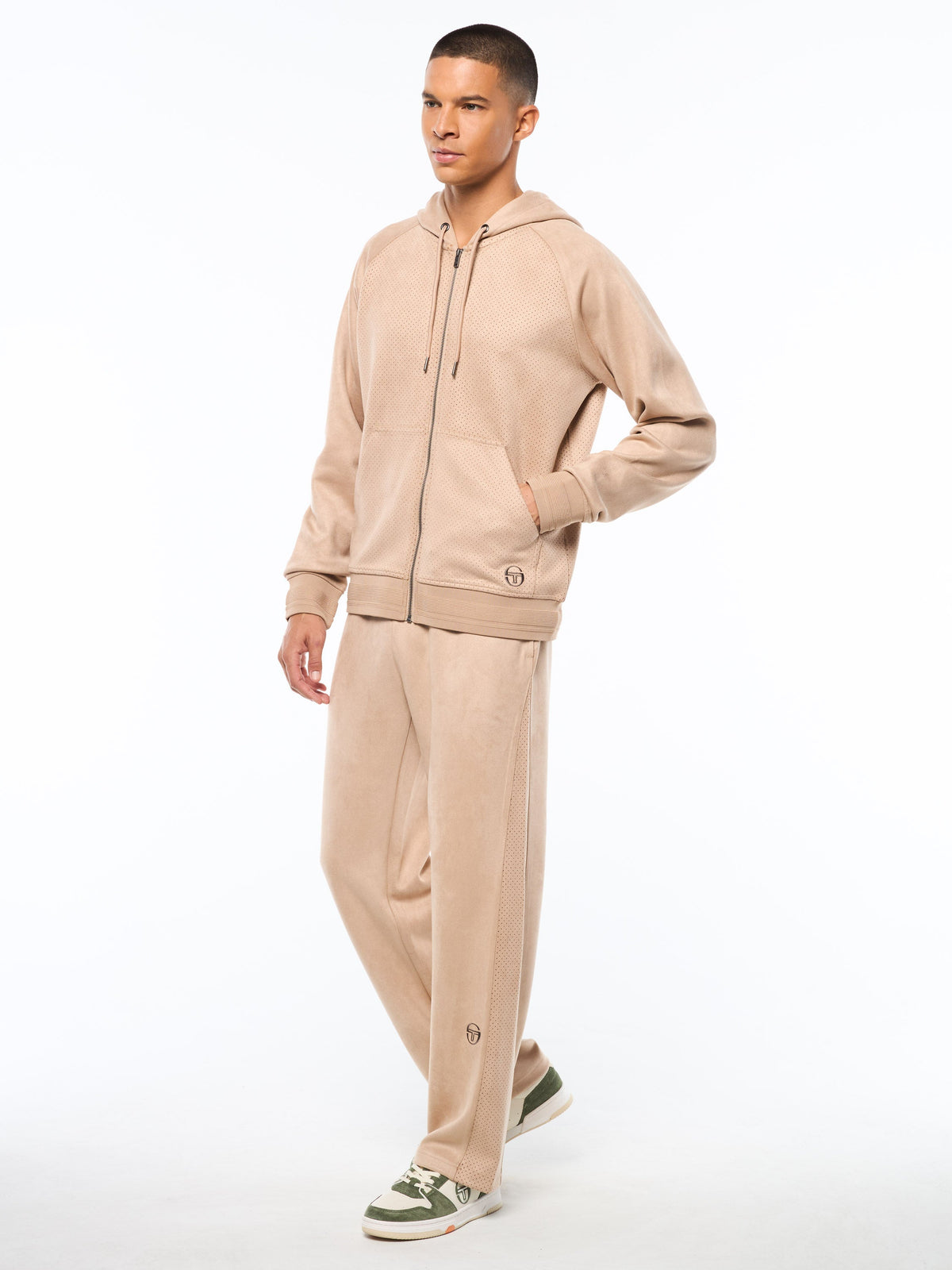 Camoscio Hoodie- Humus