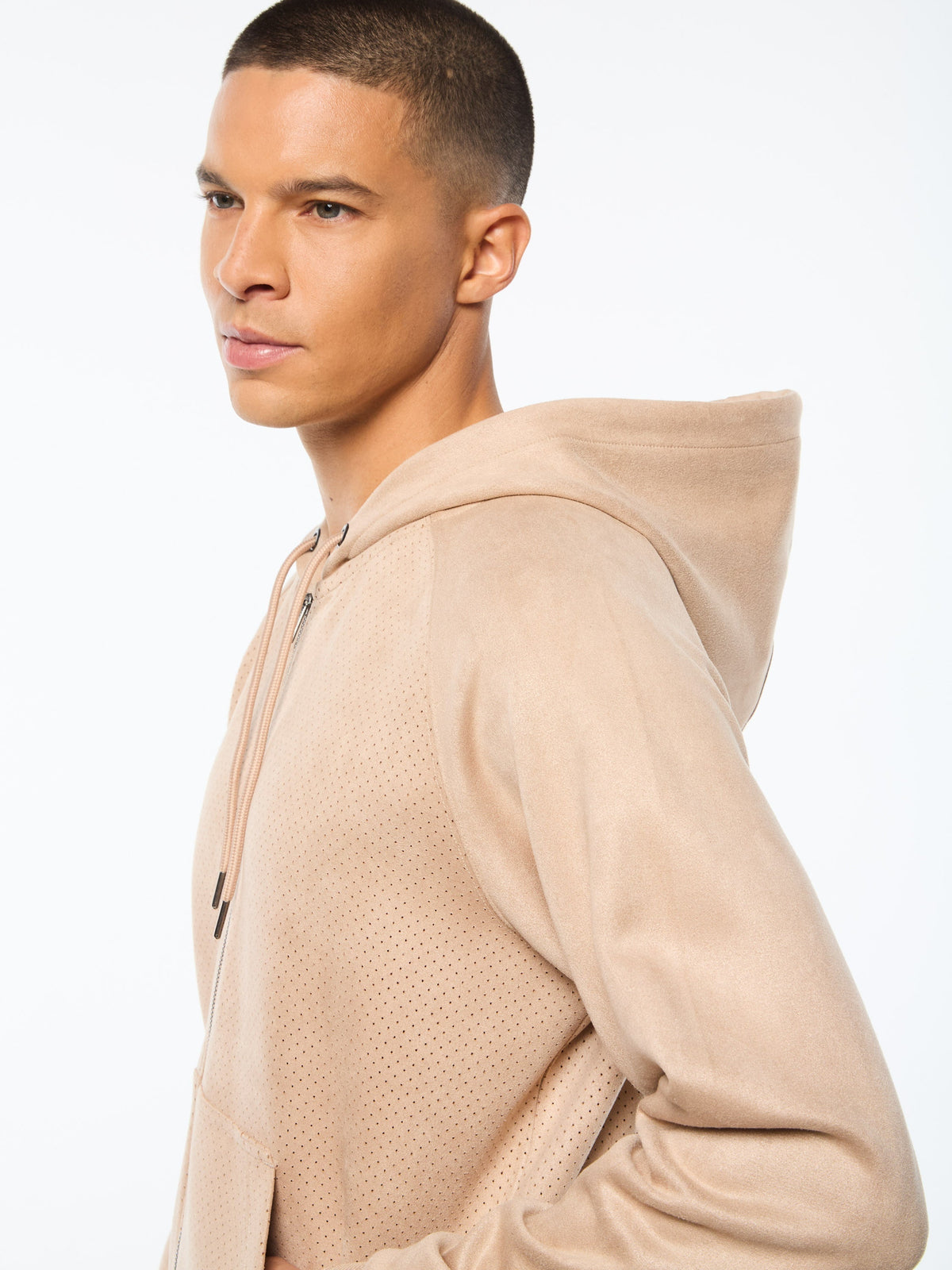 Camoscio Hoodie- Humus