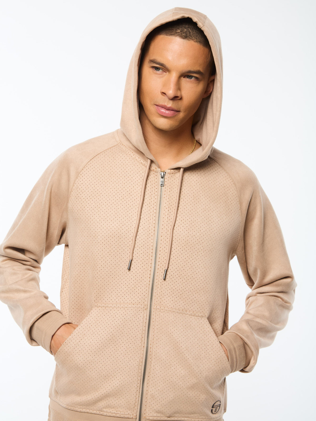 Camoscio Hoodie- Humus