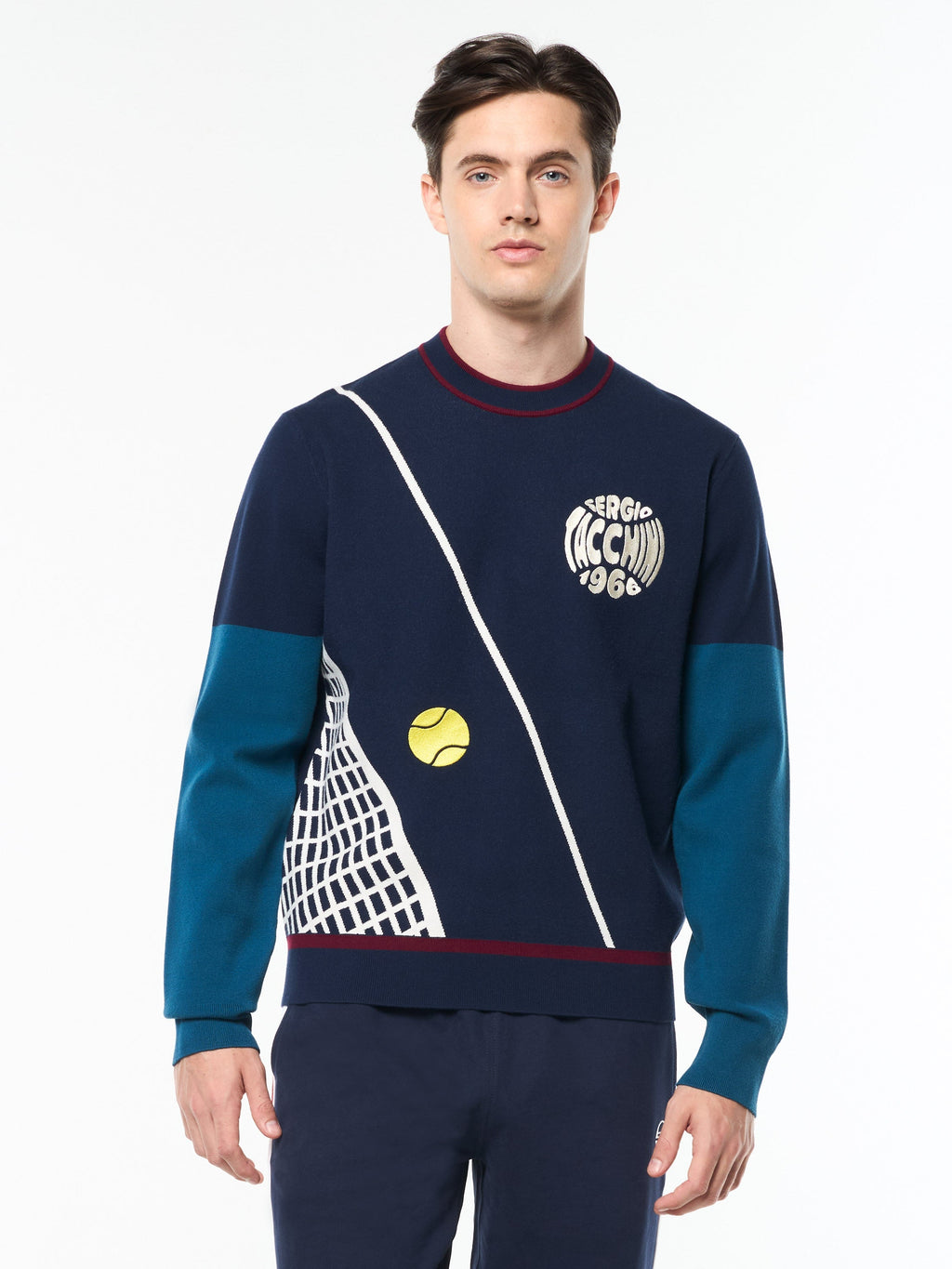 Nota Crewneck- Maritime Blue