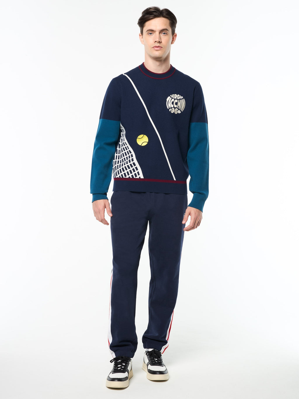 Nota Crewneck- Maritime Blue