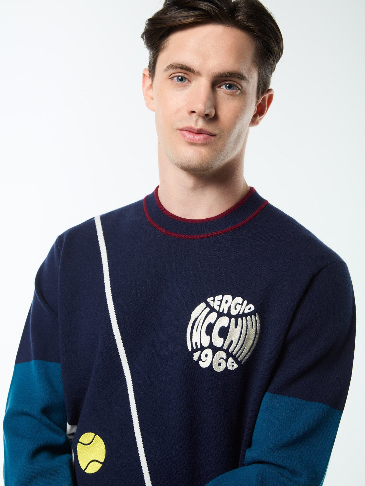 Nota Crewneck- Maritime Blue