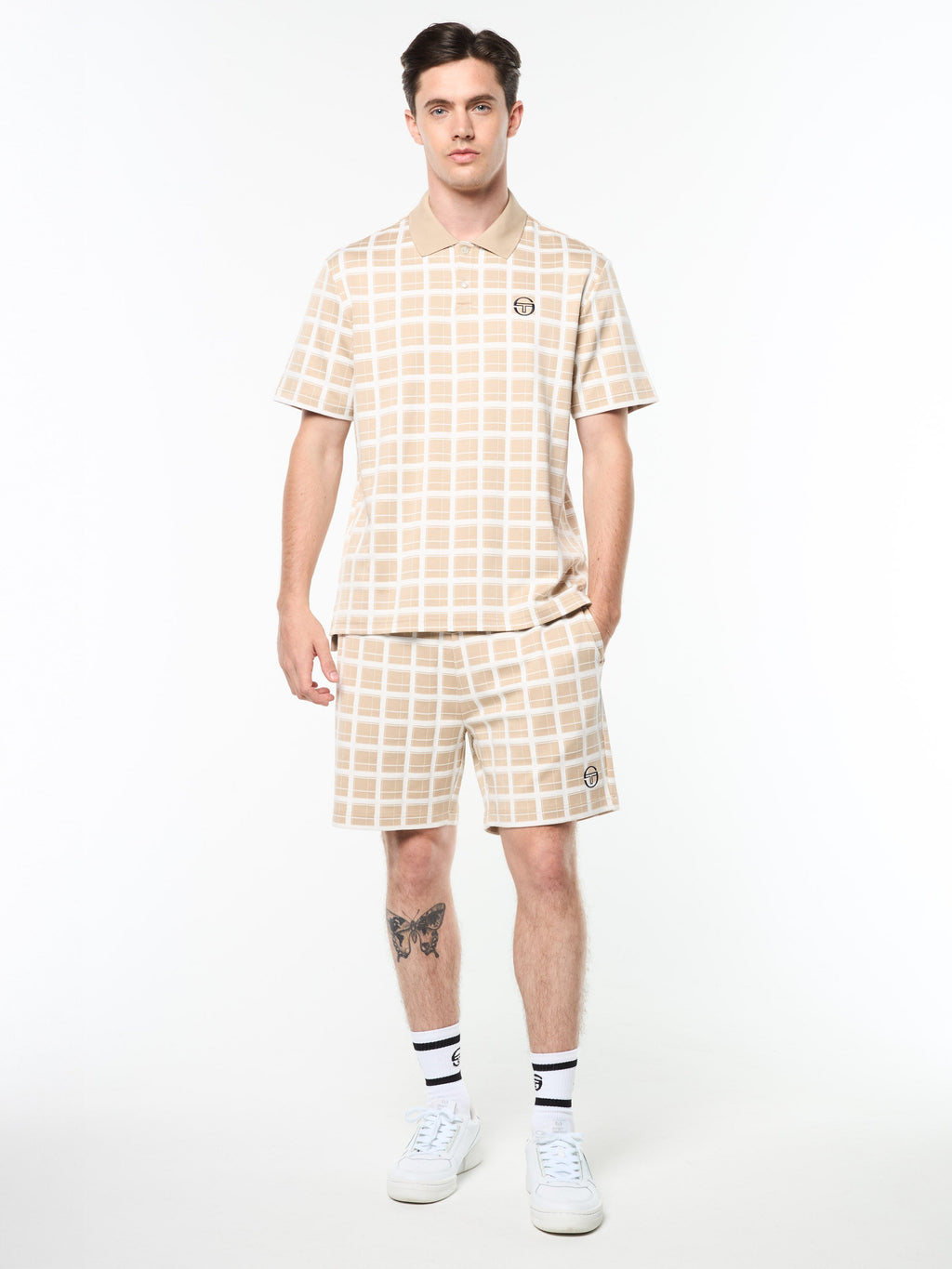 Damarindo Check Polo- Humus