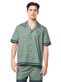 Quadretto Cabana Shirt- Duck Green