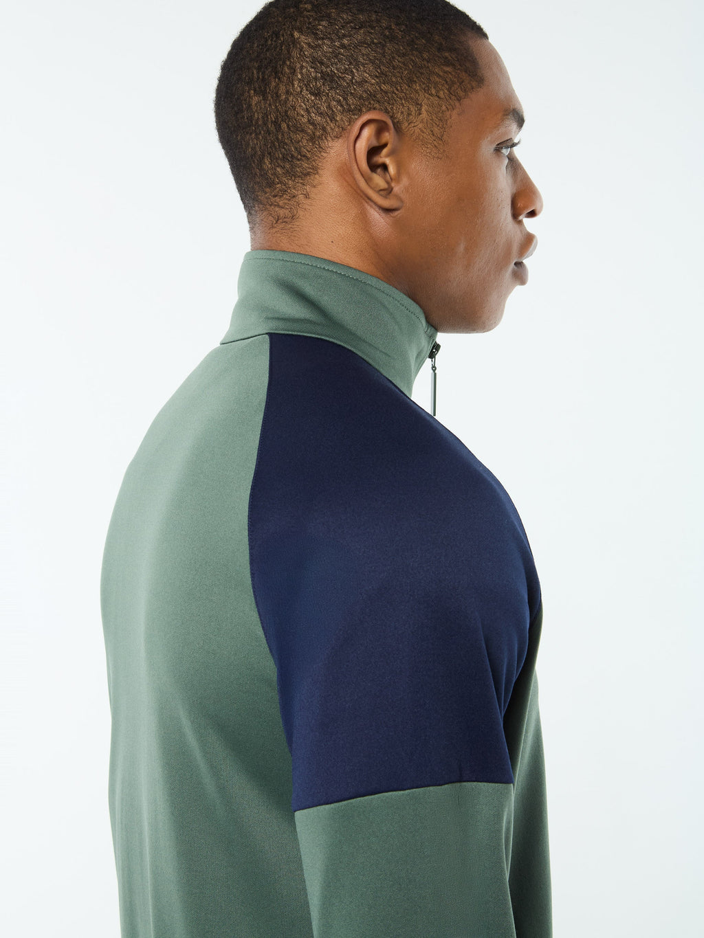 Spacco Track Jacket- Duck Green