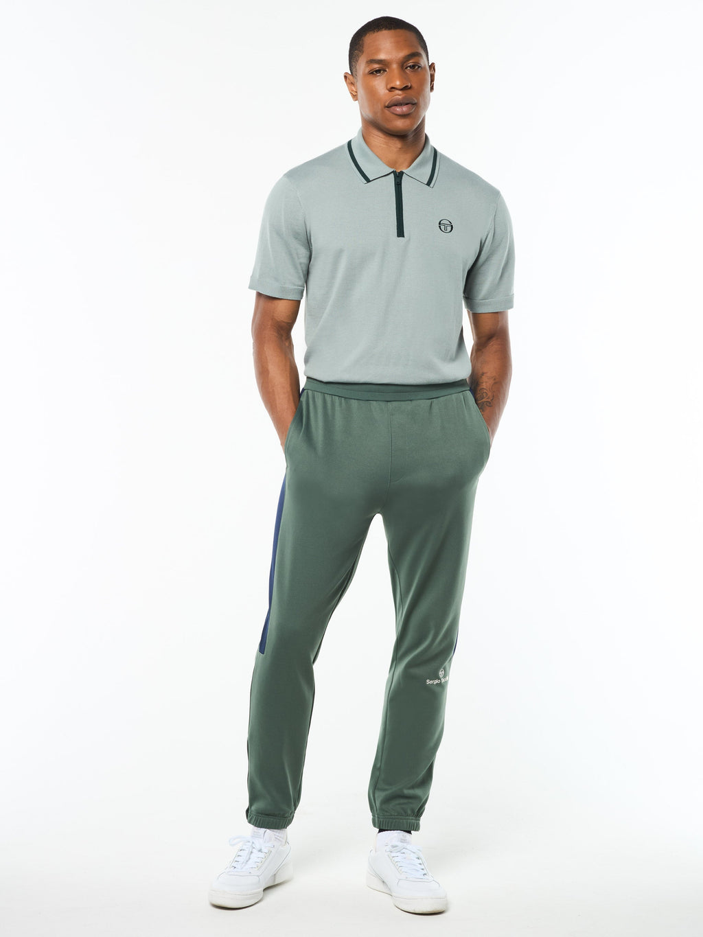 Spacco Track Pant- Duck Green