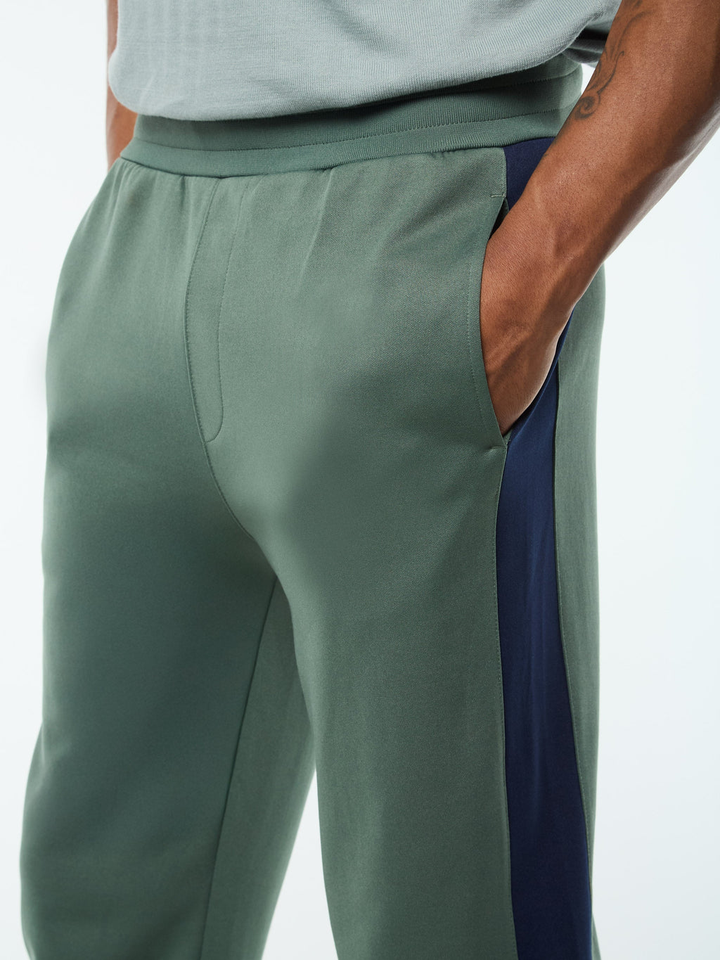 Spacco Track Pant- Duck Green