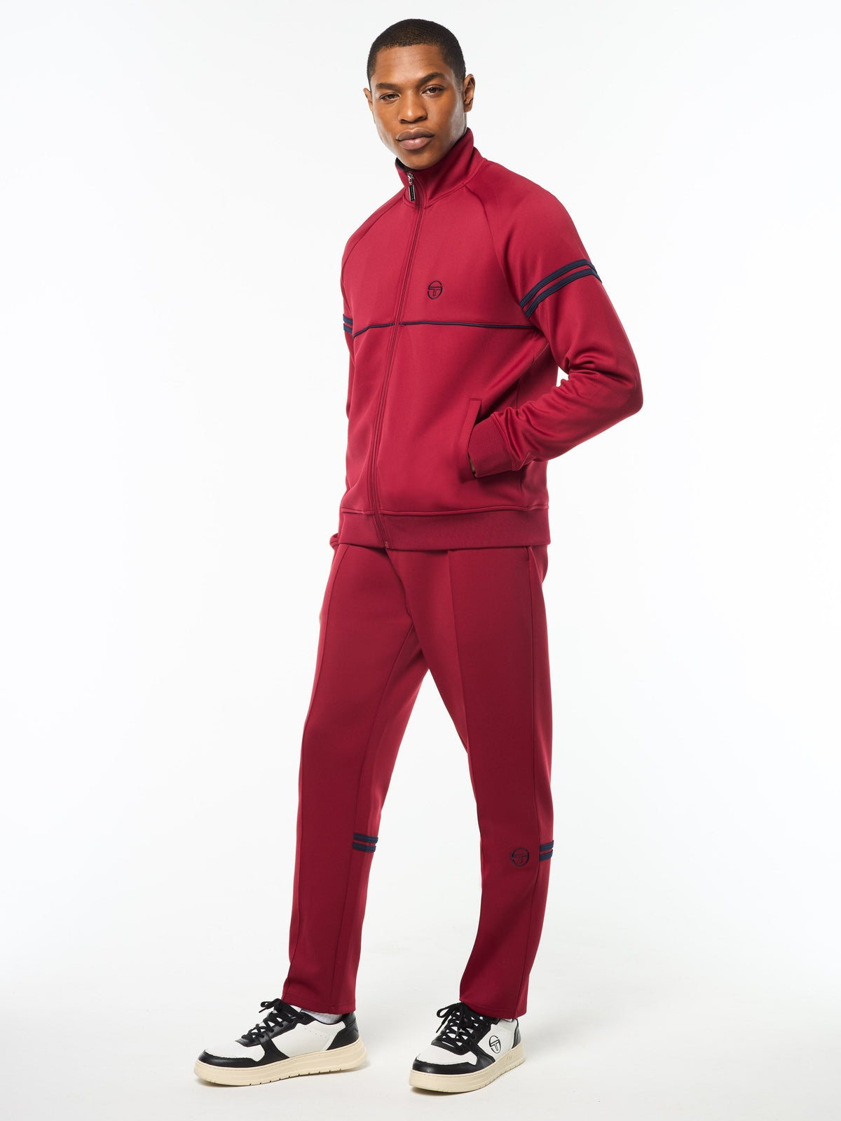 Orion Track Jacket- Rhubarb