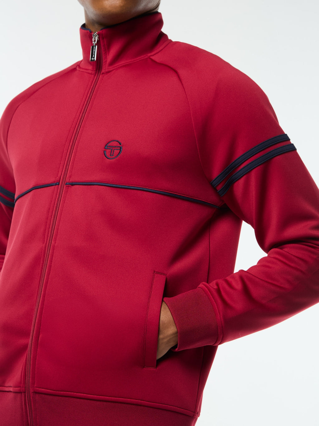 Orion Track Jacket- Rhubarb