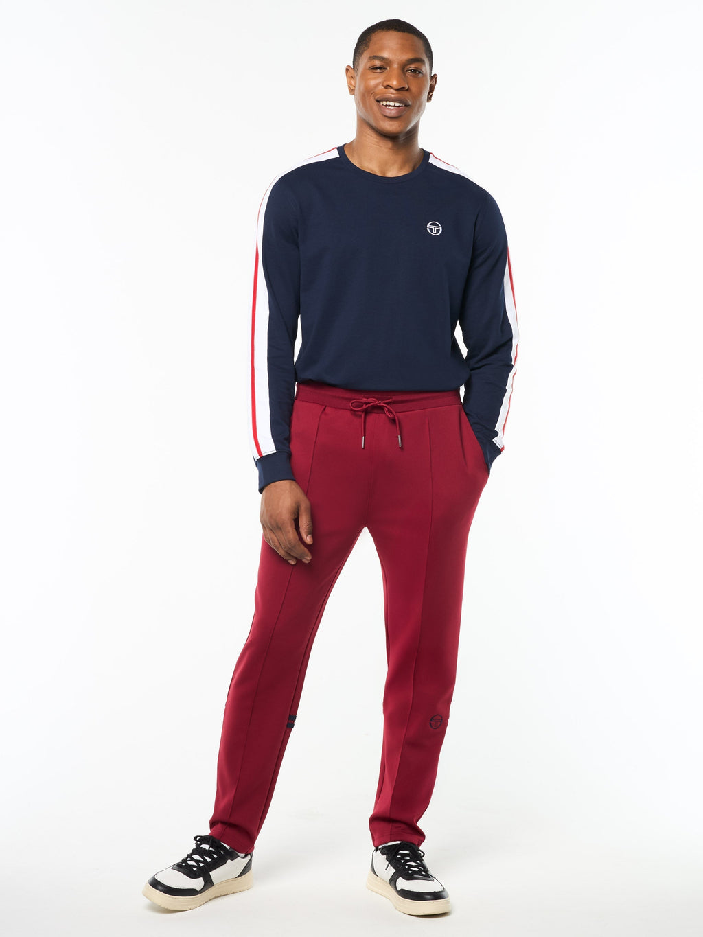Orion Track Pant- Rhubarb