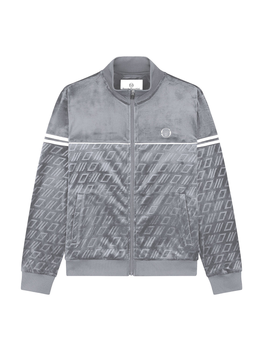 Bandiera Track Jacket- Sleet