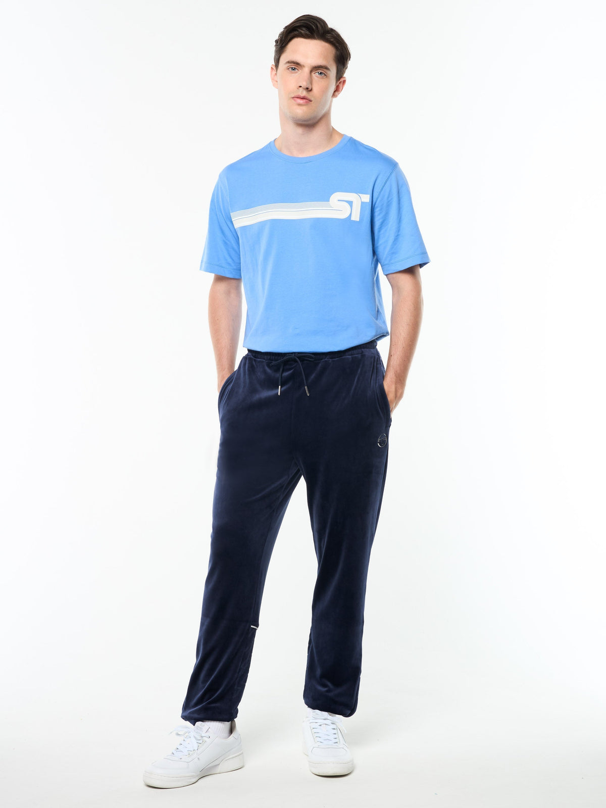 Bandiera Track Pant- Maritime Blue