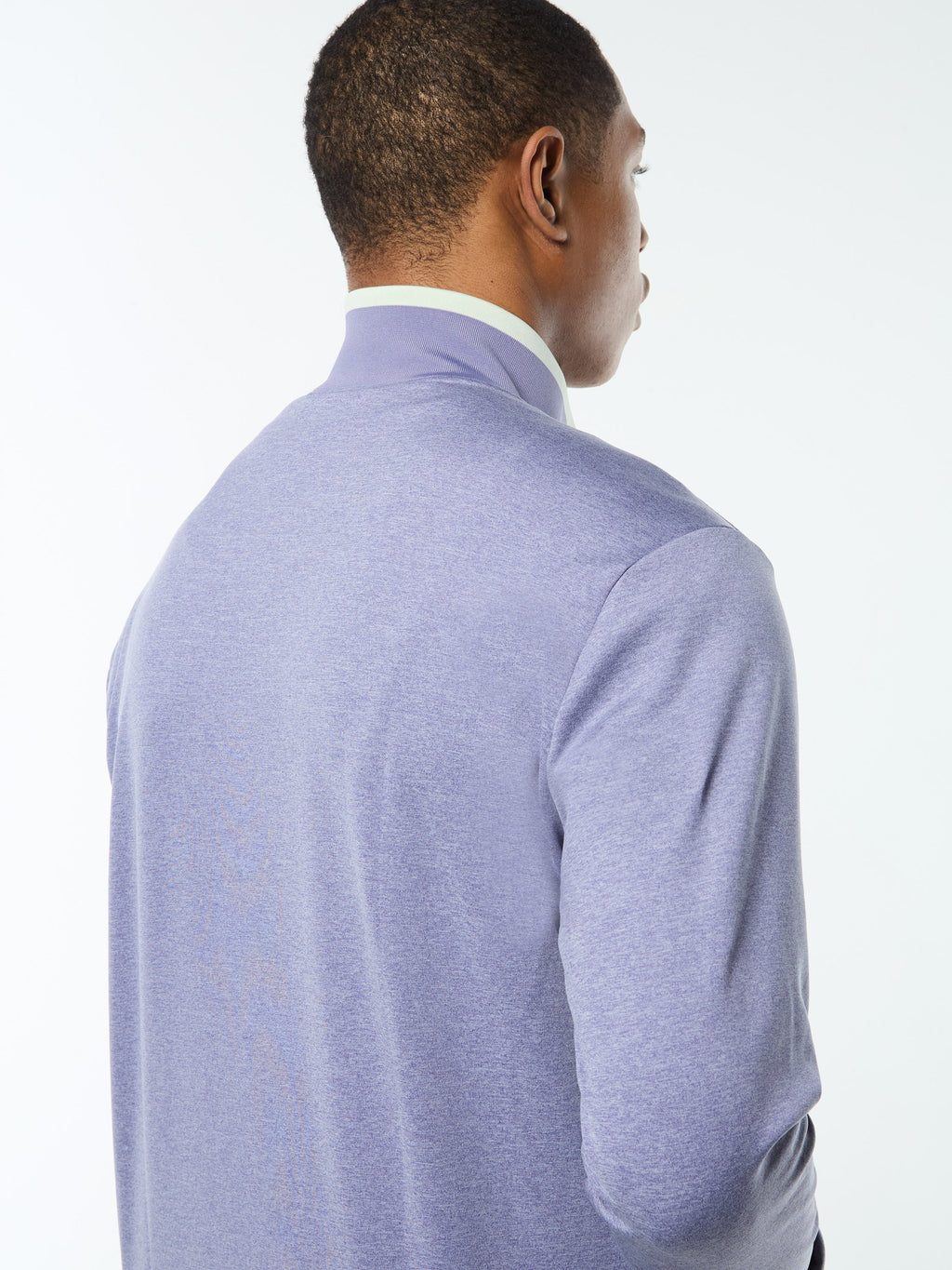 Nuvola Quarter Zip- Heron