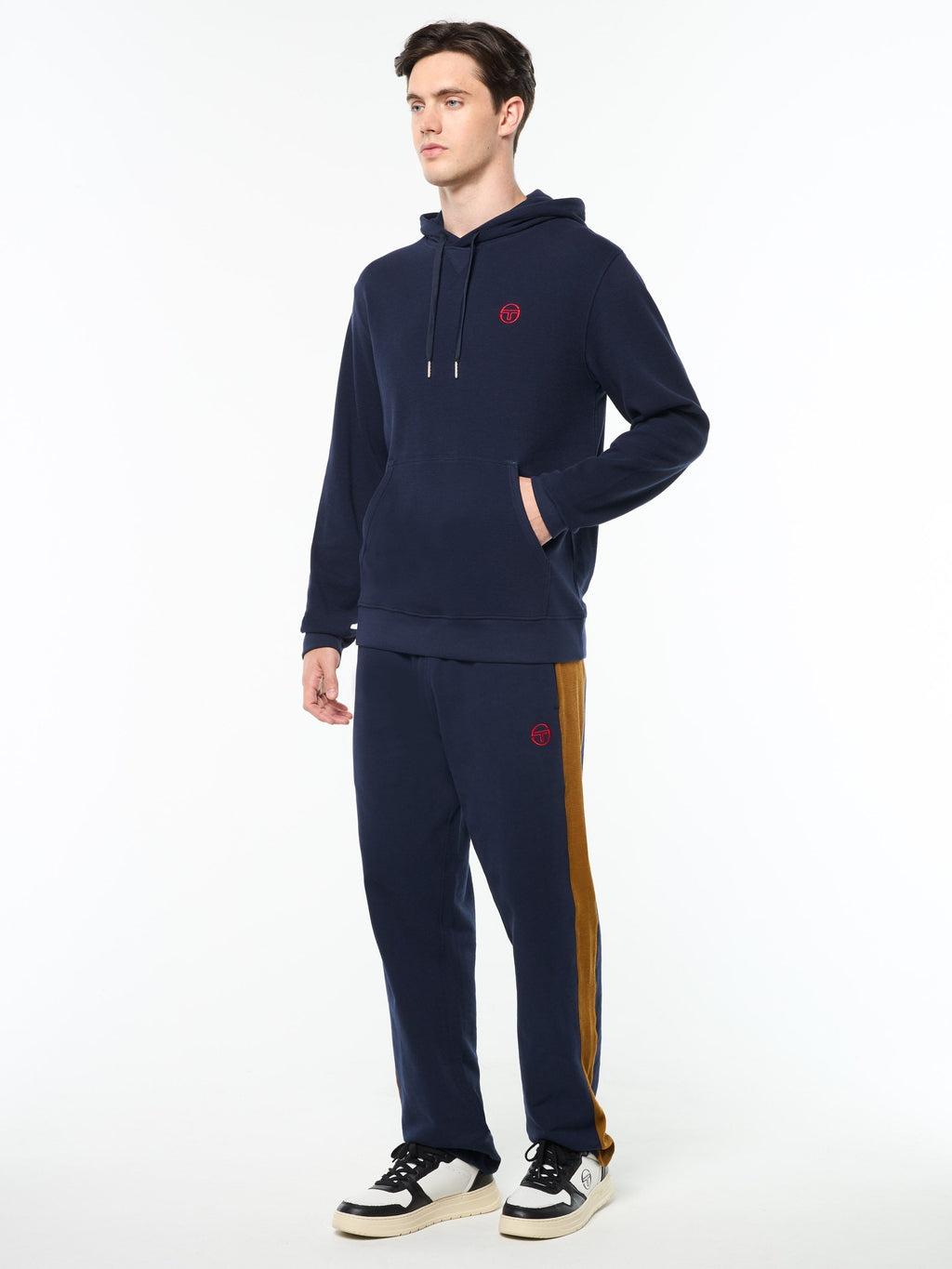 Grafico Hoodie- Maritime Blue