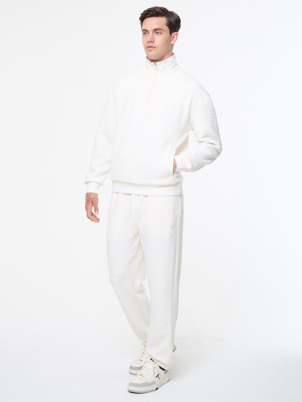 Netto Quarter Zip- Gardenia