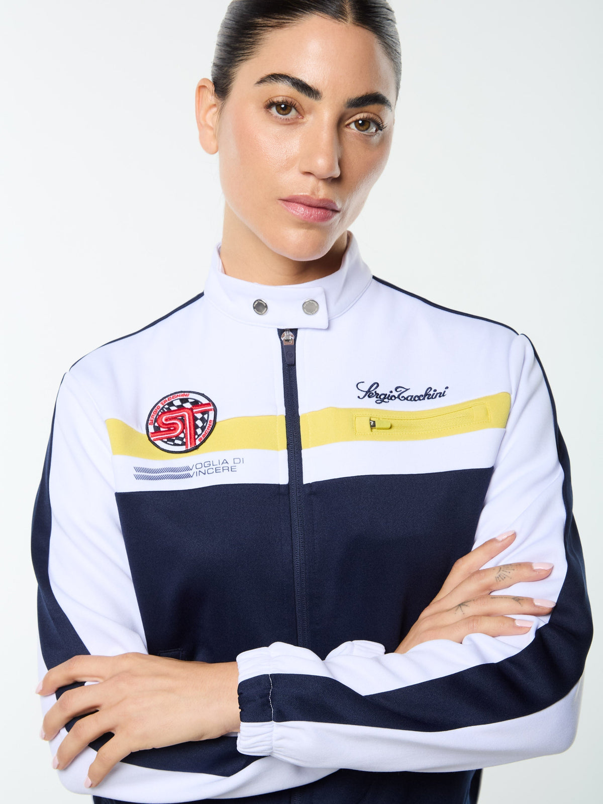 Women's Corsa Track Jacket- Maritime Blue