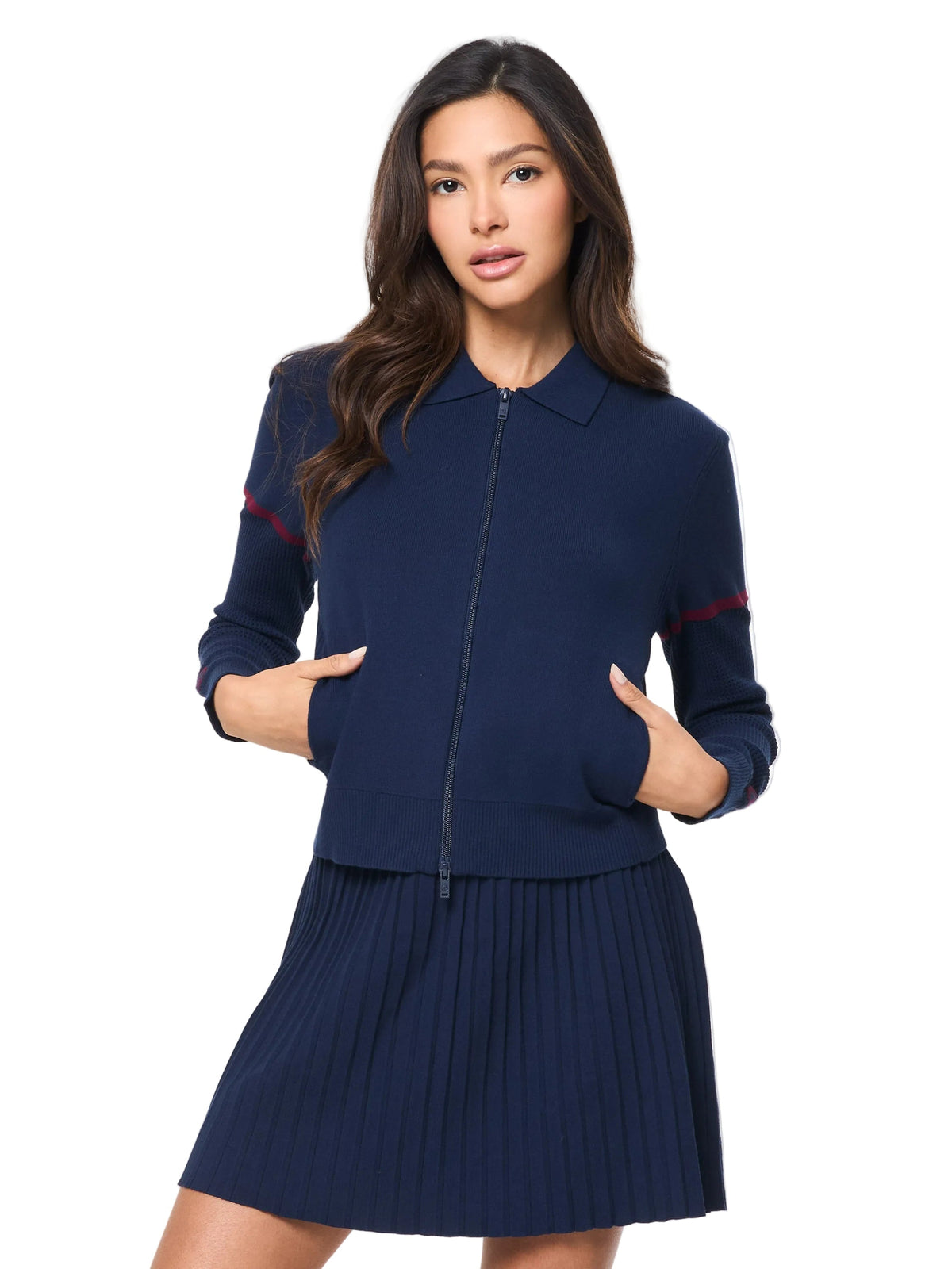 Nota Knit Jacket- Maritime Blue
