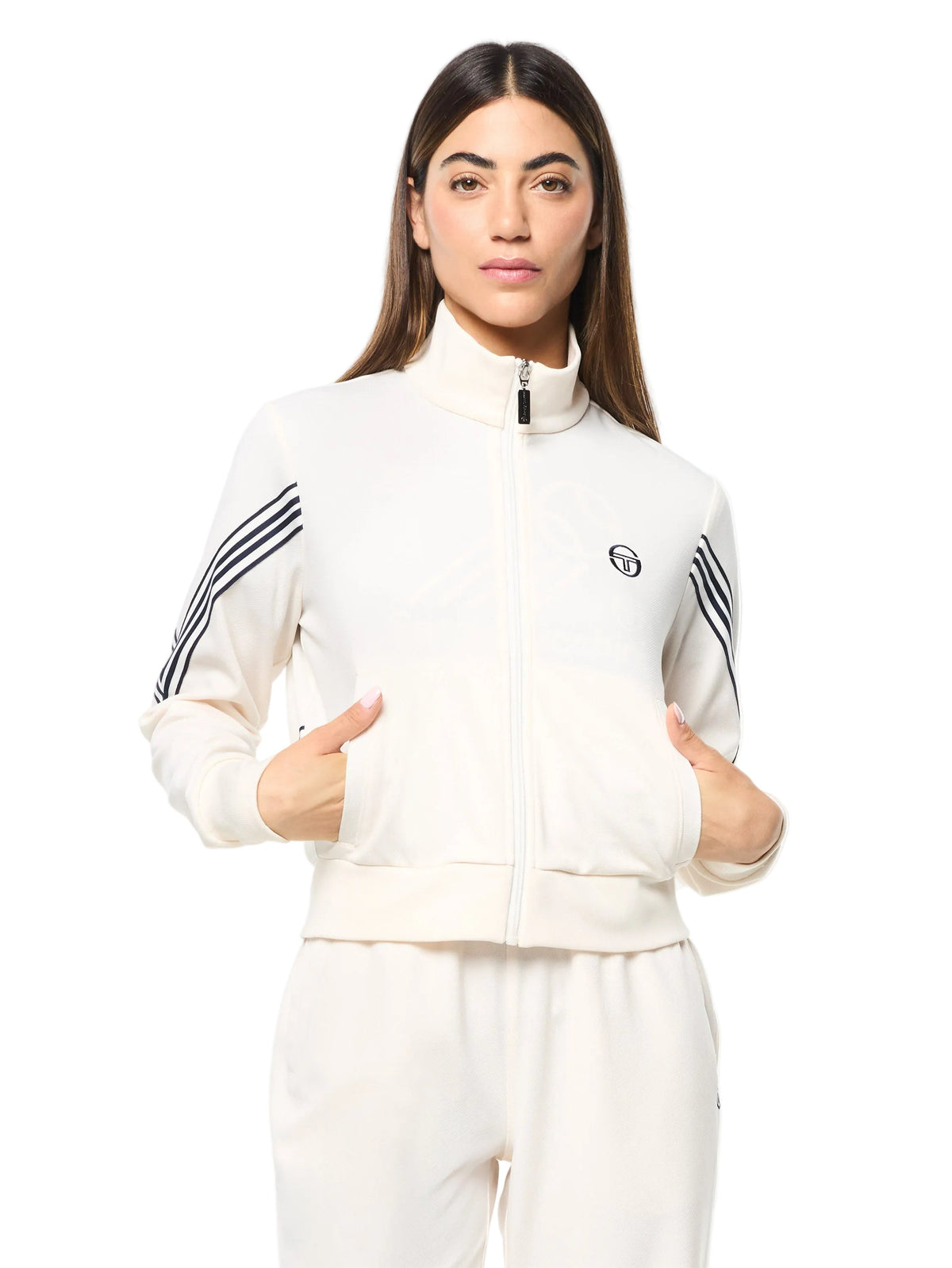 Sole Track Jacket- Gardenia