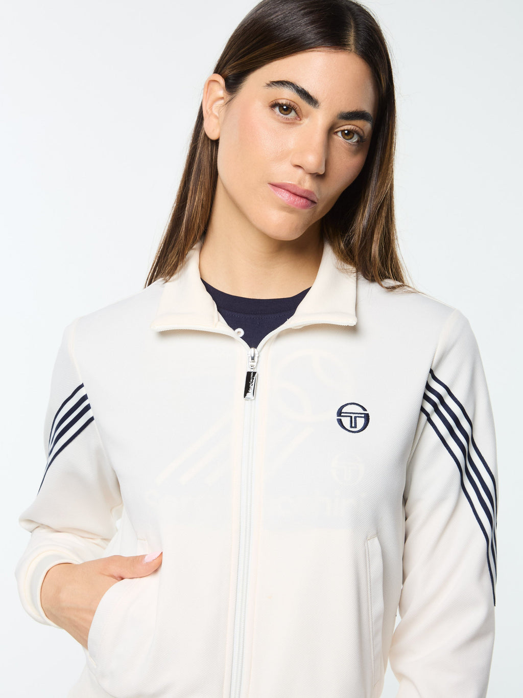 Sole Track Jacket- Gardenia