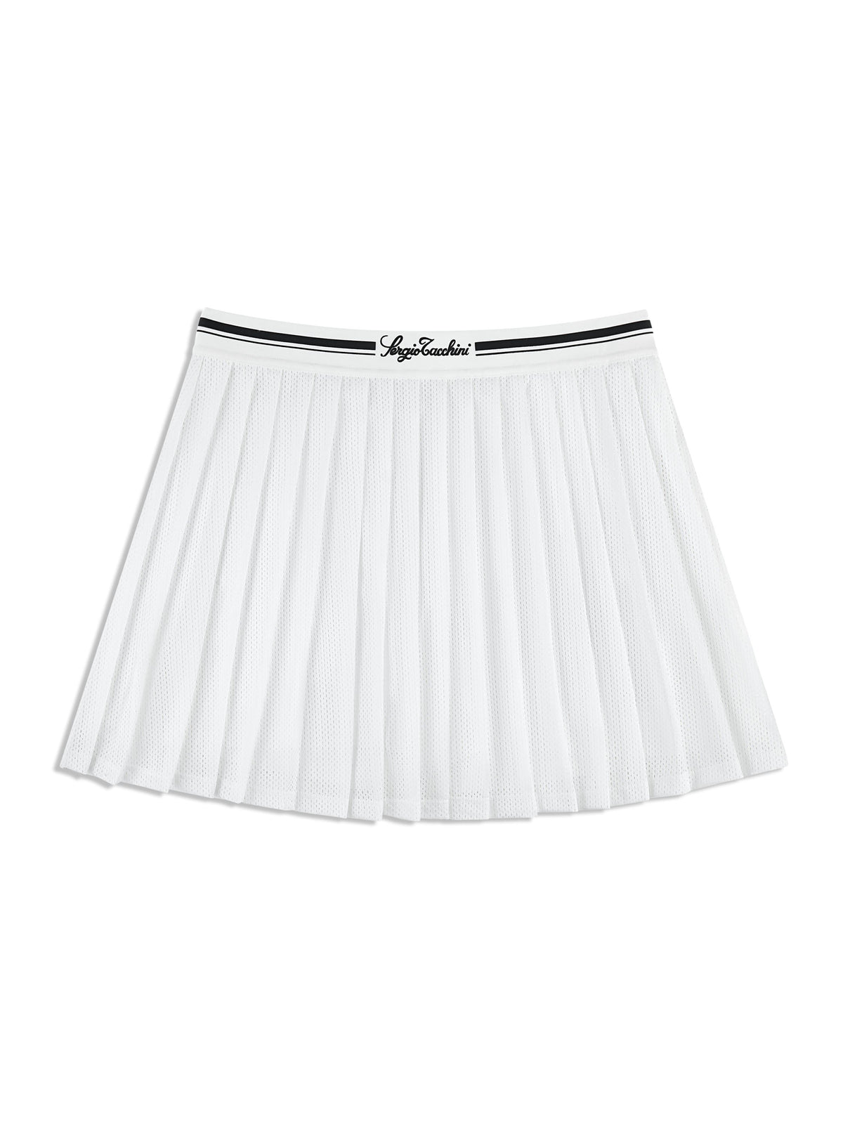 Verona Mesh Skort- Brilliant White