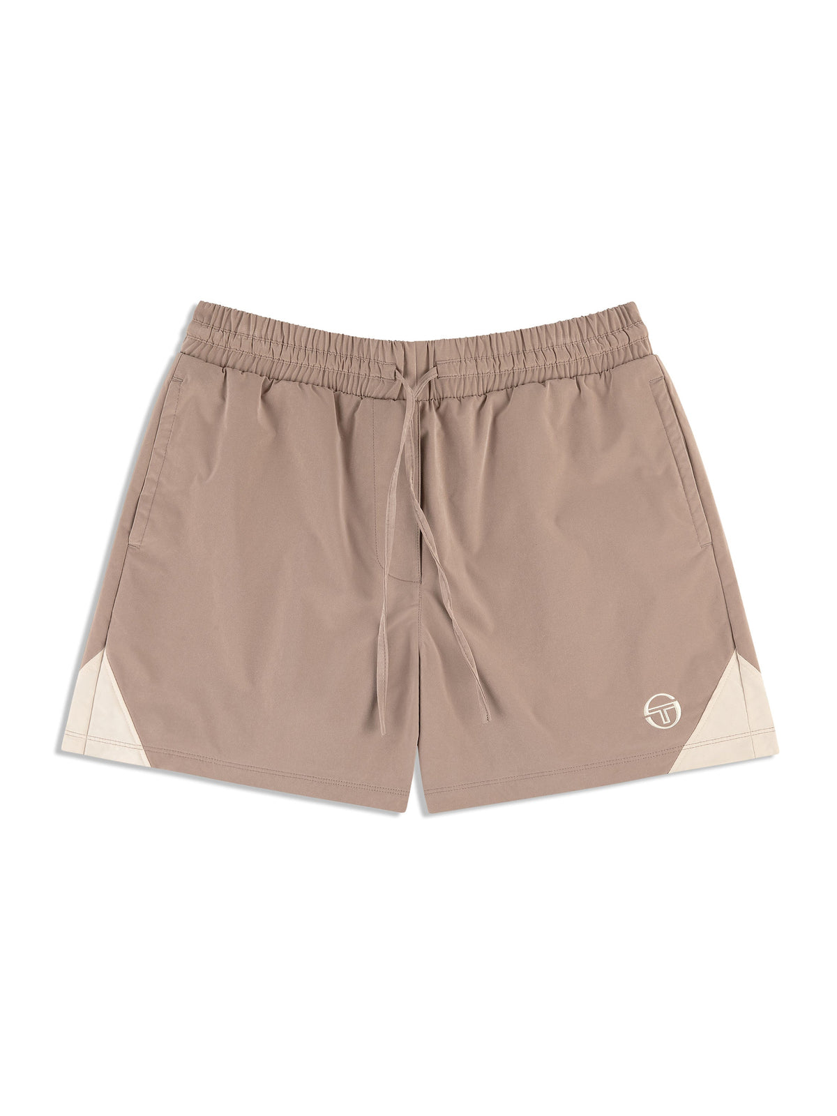 Pippa Track Short- Taupe Grey