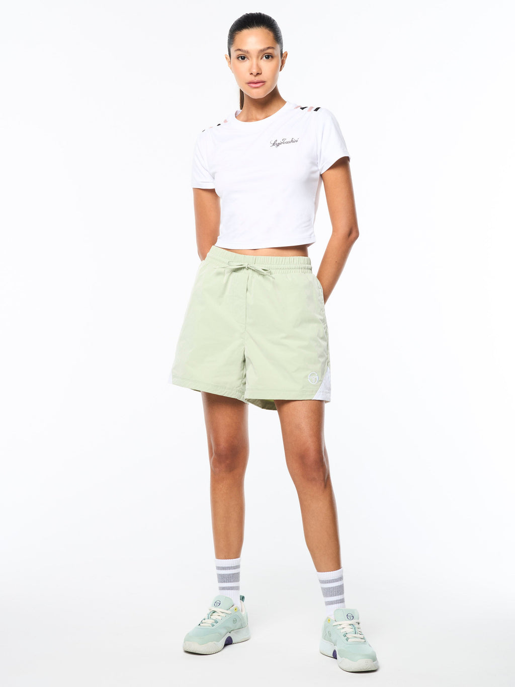 Pippa Track Short- Reseda